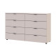 Комод Doros Рон 8 Кашемир 8 Ящичков 130х38х81 (DRS-011776) - фото 4