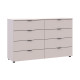 Комод Doros Рон 8 Кашемир 8 Ящичков 130х38х81 (DRS-011776) - фото 6