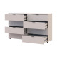 Комод Doros Рон 8 Кашемир 8 Ящичков 130х38х81 (DRS-011776) - фото 5