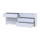 Комод Doros Рон 9 Белый 6 Ящичков 160х38х62 (DRS-011777) - фото 4
