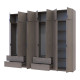 Комплект шкафов для одежды Doros Лукас (2 шт.) 295х50х240 см Канноло (DRS-011854) - фото 3