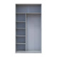 Шкаф купе Doros Сити Лайт Сосна Натти 2 Зеркала 120х60х225 (DRS-011960) - фото 6