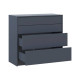 Комод Doros Дейл Графит 4Ш 90х41х85 (DRS-011950) - фото 6