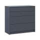 Комод Doros Дейл Графит 4Ш 90х41х85 (DRS-011950) - фото 2