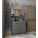 Комод Doros Дейл Графит 4Ш 90х41х85 (DRS-011950) - фото 4