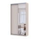 Шафа-купе Doros Сіті Лайт Кашемір 1 ДСП / 1 дзеркало 120х45х225 (DRS-011792) - фото 3